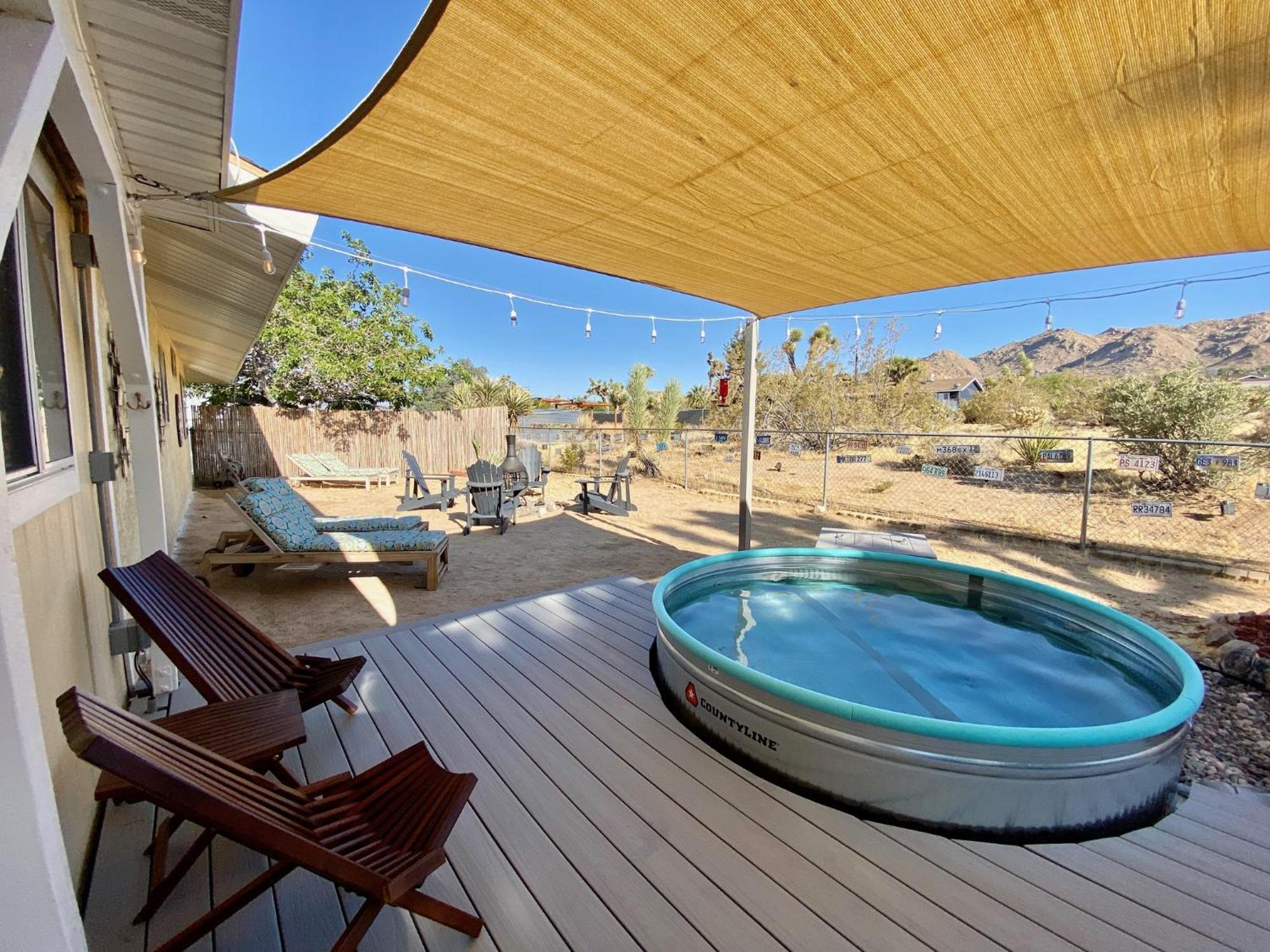 Float Pool, Hot Tub, Sauna, Views, Telescope-Skywatchers Haven Joshua Tree Exterior foto